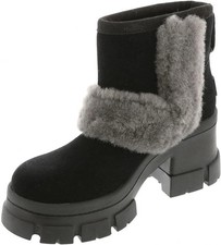 UGG Women's Brooklyn Sunburst Short Boots New In Box Authentic Suede Booties