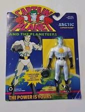 VTG 1991 Captain Planet & The Planeteers Artic Captain Planet NEW in Package MOC