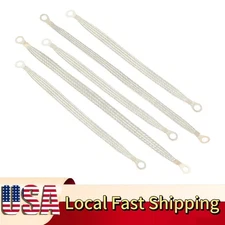 Braided Tinned Copper Cable 5PCS Universal Car Engine Ground Strap 3x10" & 2x13"