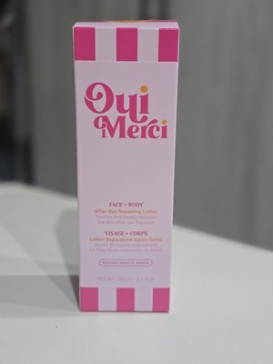 Oui Merci After-Sun Face & Body Lotion Cooling Soothing 7 fl oz