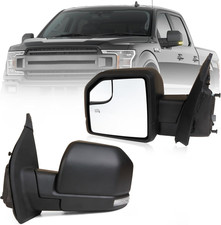 F150 Driver Side Mirror Compatible with 2015-2020 Ford F-150 with Blind Spot Gla