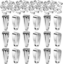 200Pcs Pendant Clasps  Connectors for Jewelry Making