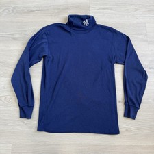 New York Yankees Mock Neck Turtleneck Majestic Official Vintage 90s Men’s