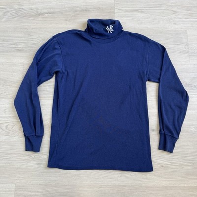 USA製MAJESTIC NYヤンキース タートルネック アンダーシャツ L New York Yankees Mock Neck Turtleneck Majestic Official Vintage