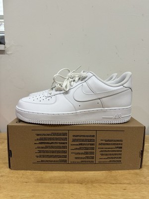 Brand New Nike Air Force 1 '07 Triple White, Size 12 Mens CW2288-111 Refurb  