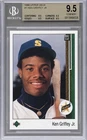 1989 Upper Deck Rookie Ken Griffey Jr #1 (RC) BGS 9.5 QUAD PSA 10 Crossover