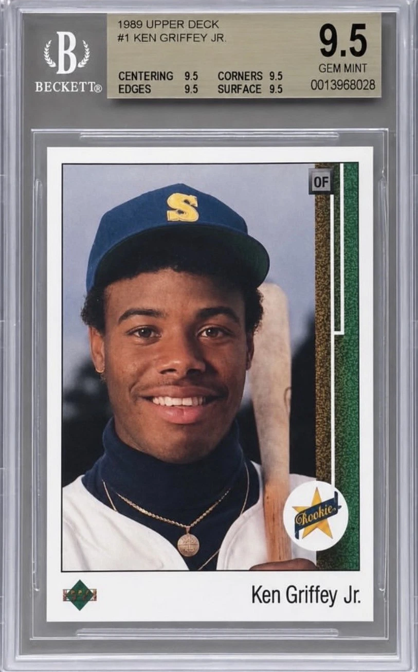 Griffey Jr Upper Deck RC PSA 10