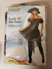 Spirit Lady of the Seas Pirate Costume Set Bl...