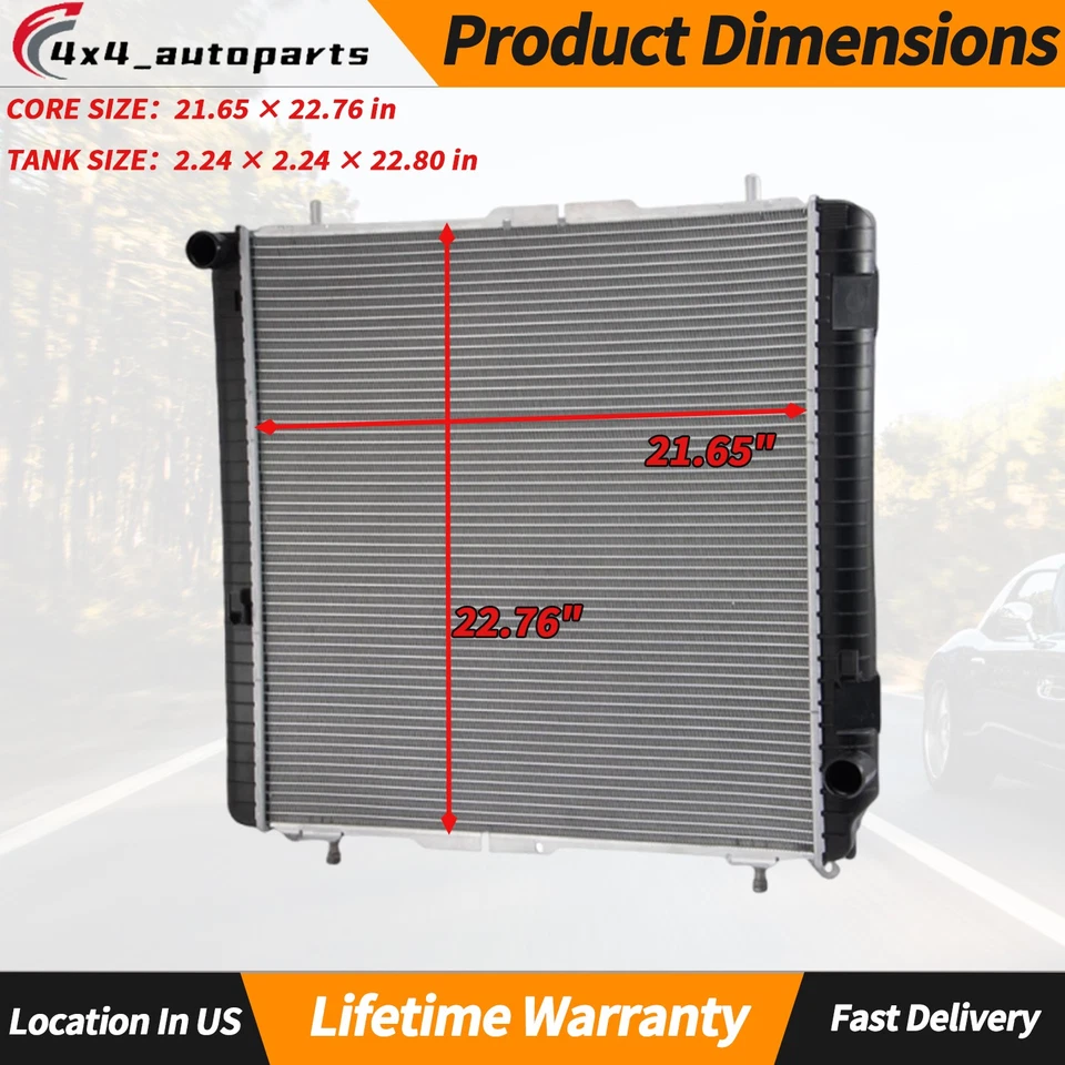 Radiator For Mercedes-Benz G63 AMG 2013-18, G65 AMG 16-18 A4635000402 4635000402 - Image 4 of 4