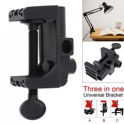 Universal Schraubzwinge Kunststoff Tischmontage Klemmhalter für Lampe