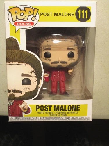 Funko Pop! Funko Pop Rocks Post Malone #111 Vinyl Figure NEW NIB