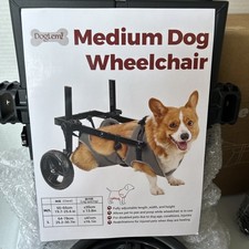 Dog Wheelchair For Back Legs Lightweight Adjustable For Large Dogs