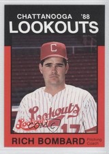 1988 Best Chattanooga Lookouts Rich Bombard #5 0b5