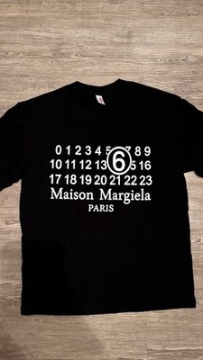 Maison Margiela T-Shirt M Schwarz Kurzarm
