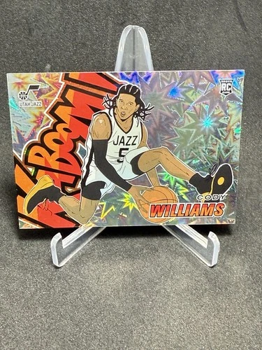 2024-25 Panini Revolution KABOOM! #24 Cody Williams RC Rookie SSP CASE HIT