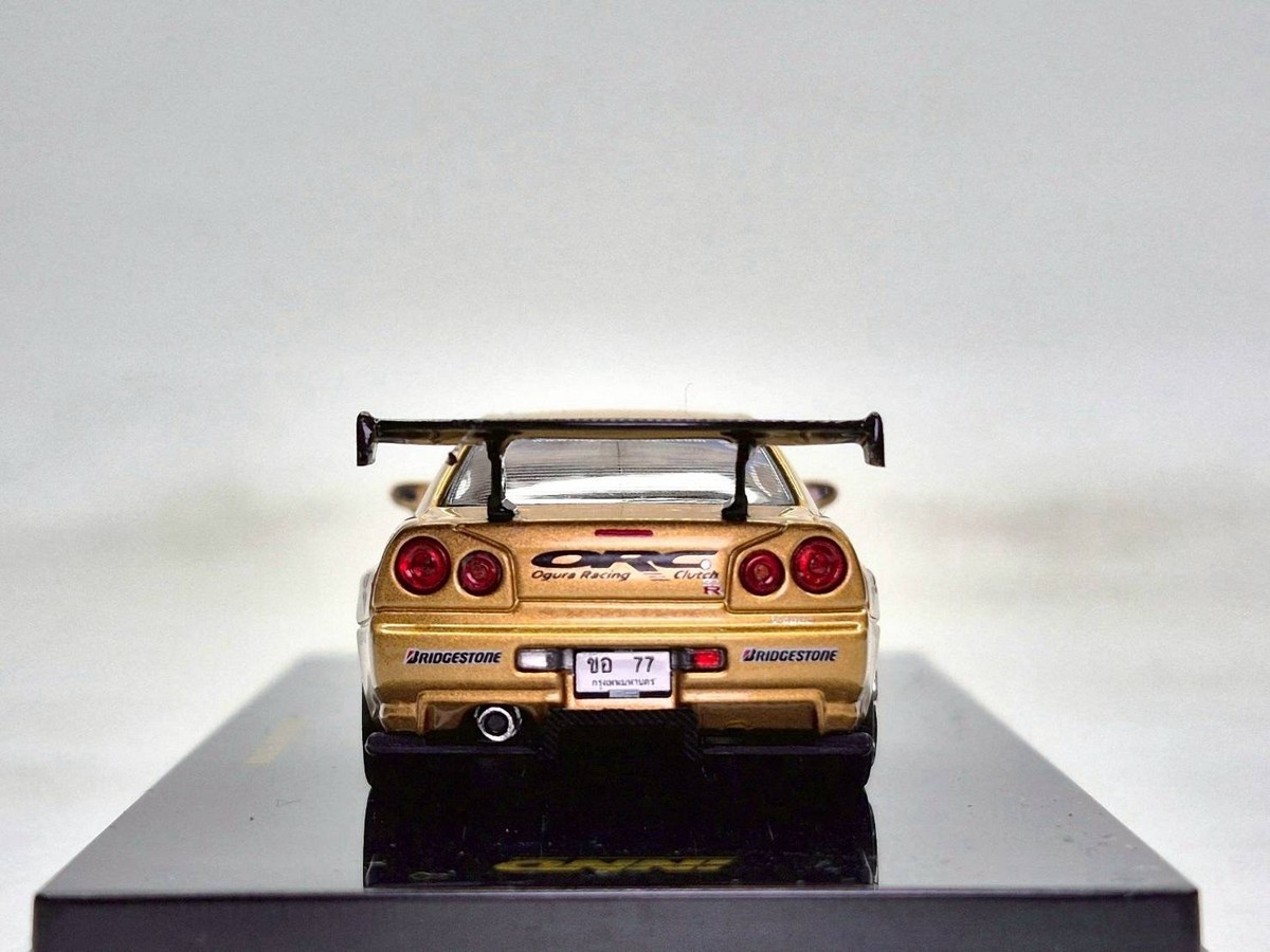 JDM Nissan Skyline GT-R R34 Top Secret Thailand TASKL25 Event