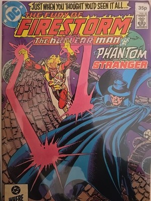 The Fury of Firestorm The Nuclear Man VS The Phantom Stranger DC Comics 1984 #32