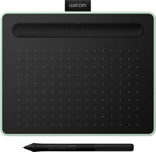 Wacom Intuos S (FR, ES, IT, NL) Bluetooth Grafiktablett Schwarz, Pistazie - Bild 3 von 7