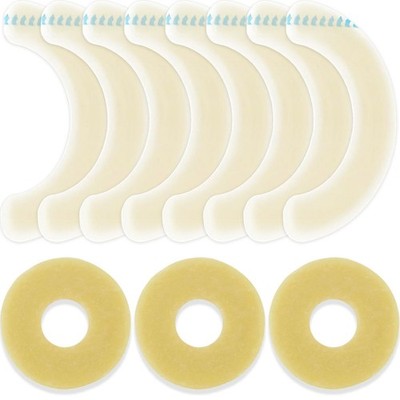 30PCS Ostomy Barrier Strips and Rings Sets, Ostomy Supplies for Colostomy Bag...