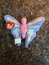 TY Beanie Baby - Flitter the Butterfly - 1999 Retired with Tags