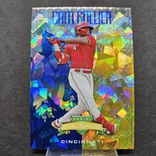 2024 Panini Crusade - Crusade Cam Collier #63 Blue Cracked Ice Prizm (RC)