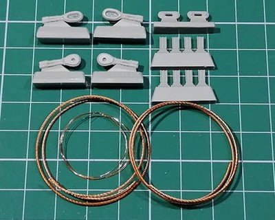 Towing cable for British Centurion Tanks / 1:35