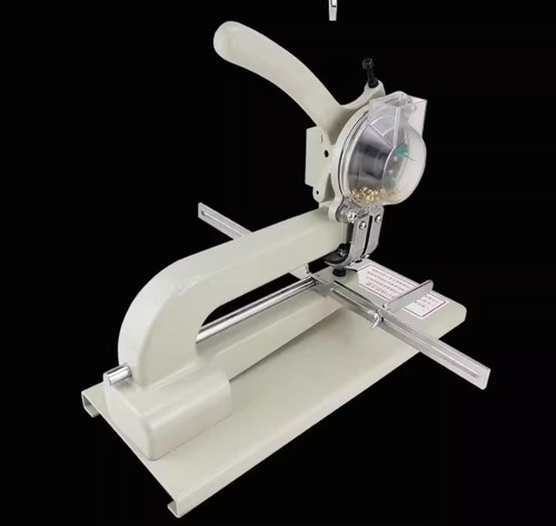 Punzonatrice occhielli borsa file semiautomatica 220V macchina a bottoni scrivania - Foto 13 di 20