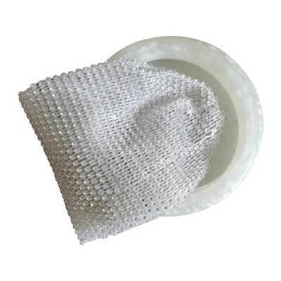 Weinbeutel, elastisches Netz stabiler Griff Hochzeitsgeschenk, glitzernd schön9903