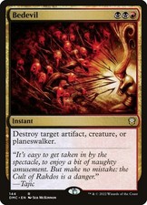 MTG - Bedevil Dominaria - United Commander - X1 - (NM) - #W6546