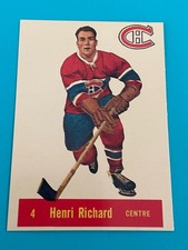 1992-93 Parkhurst Parkie Reprints Promos #PR28 Henri Richard