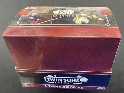 Star Wars Unlimited TCG 2026 Twin Suns Deck Display SEALED IN-HAND PROSHIPPER