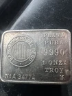VINTAGE Banco Minero Del Peru 1 Onza Troy oz .999 Pure Silver Bar #1