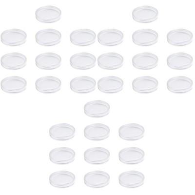 3 Pack Aufbewahrungskiste Kunststoff Münzschatulle Klarer Fall Spardosen