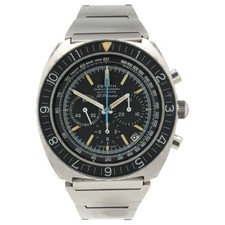 Zenith El Primero Vintage Black Dial Steel 43.5mm Automatic Mens 01-0150-415