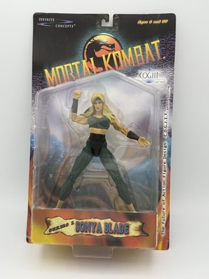 2000 Mortal Kombat Sonya Blade Action Figure COGJIT Infinite Concepts NIB - RARE