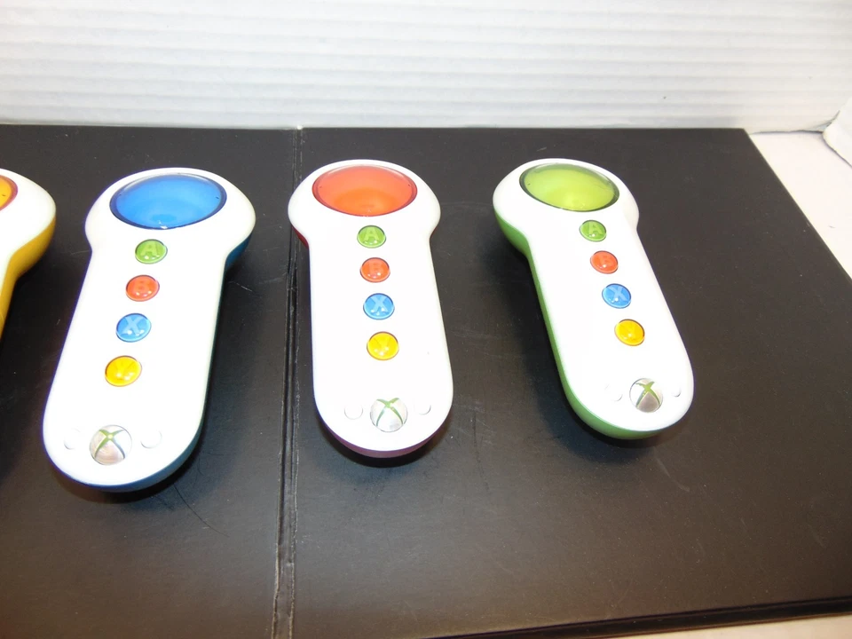 Xbox 360 Scene It Zumbador Inalámbrico Big Button Pad Controlador Microsoft Juego de 4 Foto 3 de 4