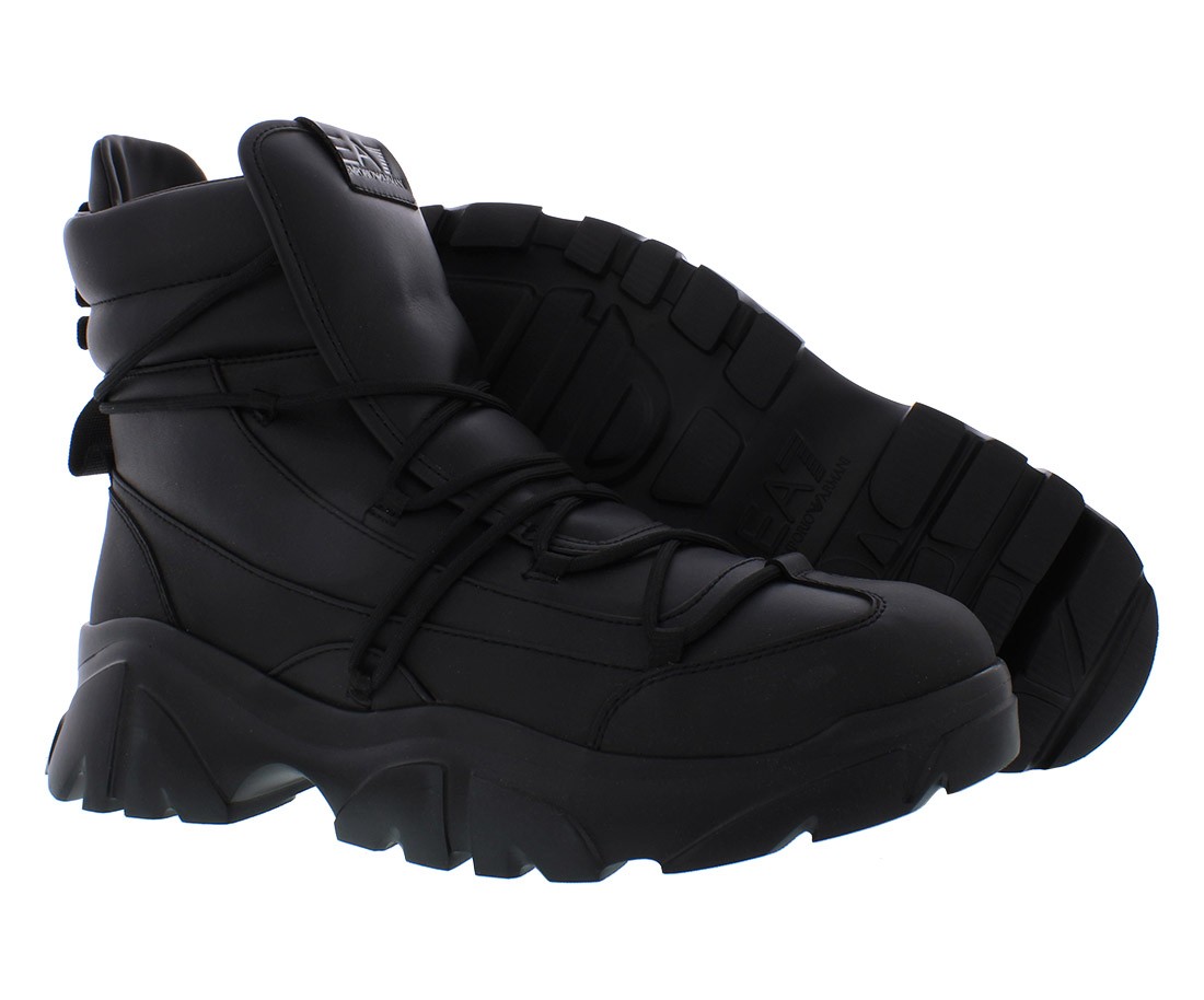Emporio Armani EA7 X8M001 XK228R926 Mens Shoes Size 115 Color Full Black 35090₽