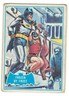 1966 TOPPS BATMAN # 32B " FROZEN BY FROST " U.S.A. - BLUE B