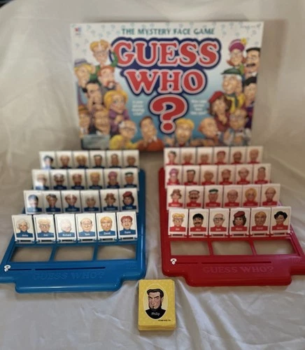 Vintage 1996 Milton Bradley Guess Who Classic Board Game  100% Complete