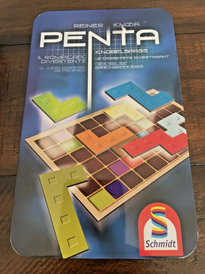 SCHMIDT SPIELE PENTA German Puzzle Game, 51252,  Reiner, DENKSPIEL