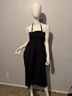 JULIETTE FABBRI Colette Smocked Jumpsuit-Black Size 0 — photo 1