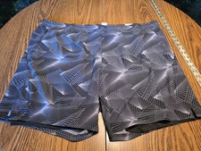 Athletic Works Men's and Big Men's 2 in 1 Gym Shorts with Liner, 8" Inseam