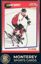 Gord Murphy 1991-92 Score Canadian Bilingual In Person Auto #43 Flyers