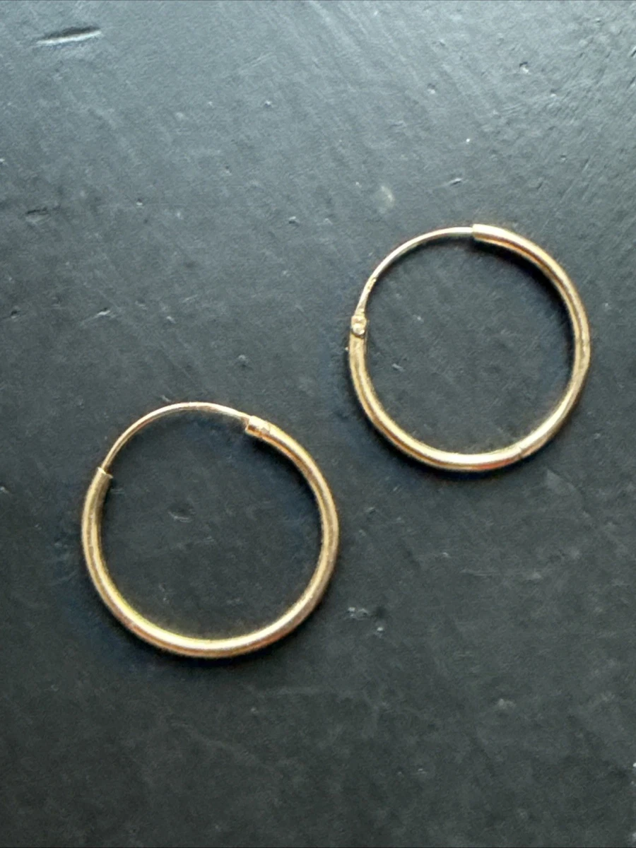 Ancienne Paire De Boucle D'oreille Plaquer Or Createur Creole ... - eBay