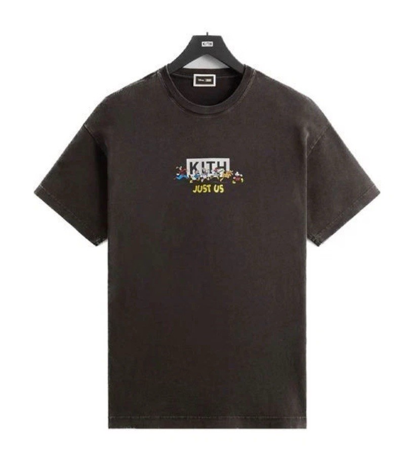 KITH DisnyコラボTシャツ　2T Kith x Disney Kids Mickey & Friends Best Friends Vintage Tee Black