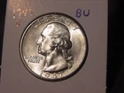 1947-D WASHINGTON QUARTER BU ORIGINAL POPULAR BETTER DATE SHIPS FREE