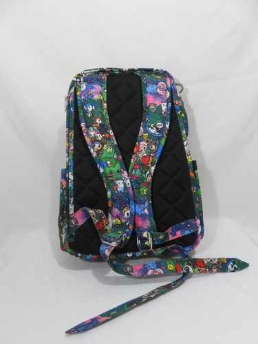JuJuBe Be Right Back Diaper Travel Backpack with Changing Pad - Camp Toki - Picture 2 of 8