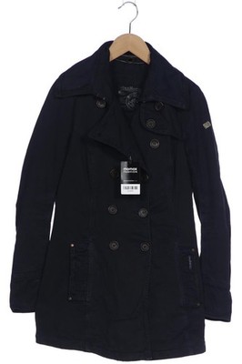 DreiMaster Jacke Damen Anorak Jacket Kurzmantel Gr. XS Marineblau #s2ti9v0