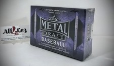 2021 LEAF METAL DRAFT JUMBO HOBBY BOX BASEBALL ~ 9 AUTOS + ONE 1/1 PER ~ SEALED