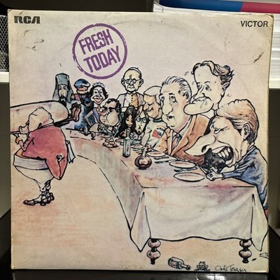 Fresh - Fresh Today - Vinyl LP - 1971 - UK Press LSA 3027 - Blues Prog - VG/VG+